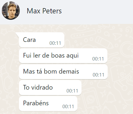 Depoimento Max peters